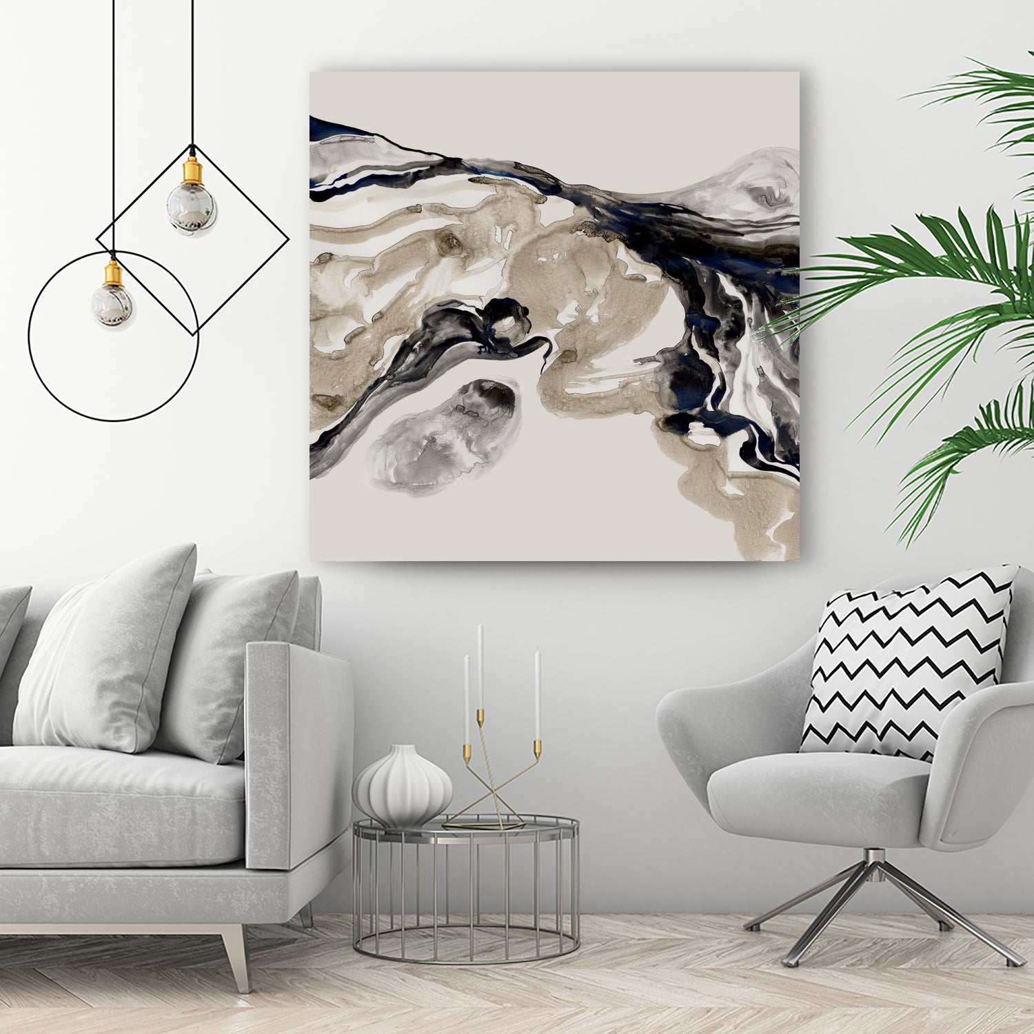 Flowing In Motion II by Lera on GIANT ART