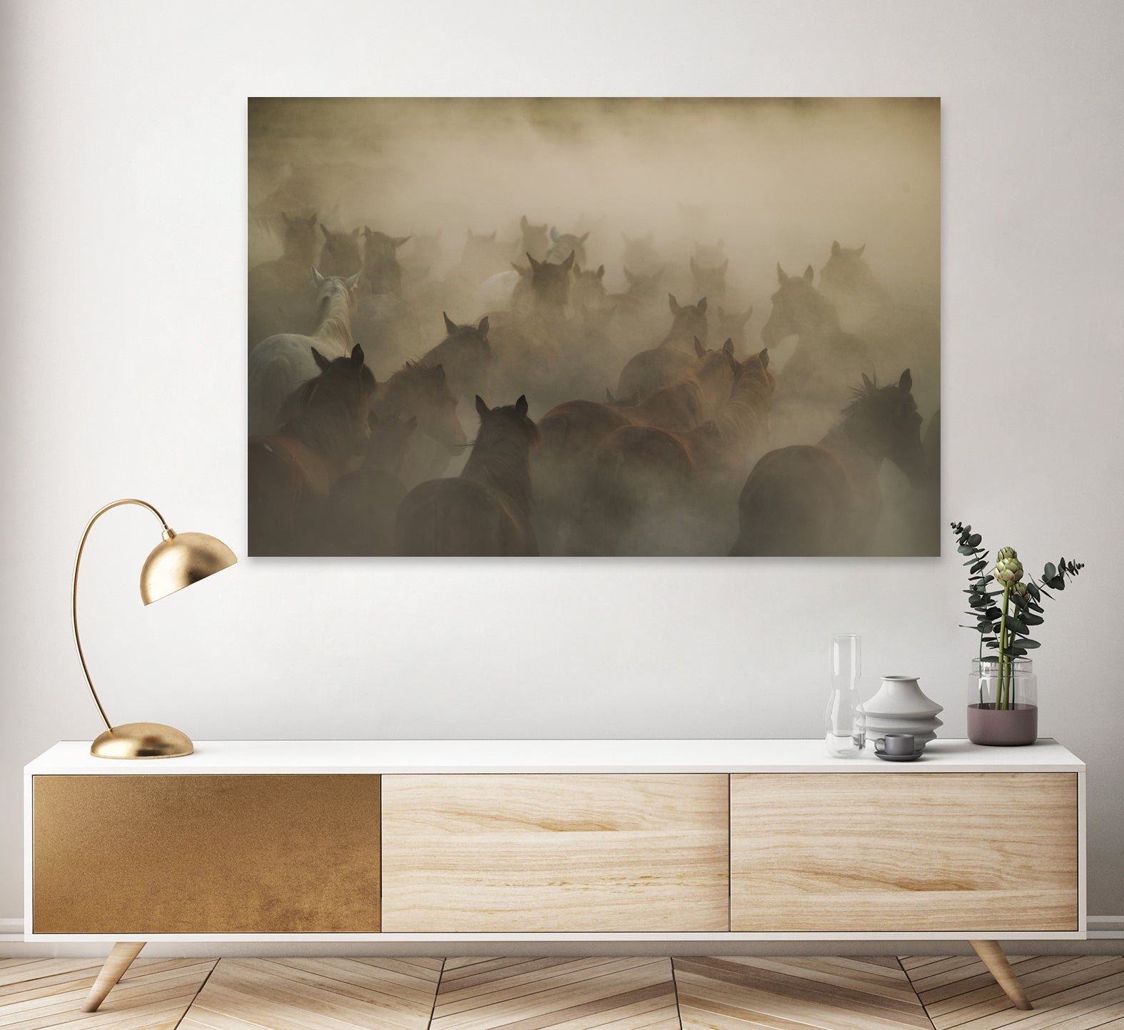 in dust by Huseyin on GIANT ART - photography horses