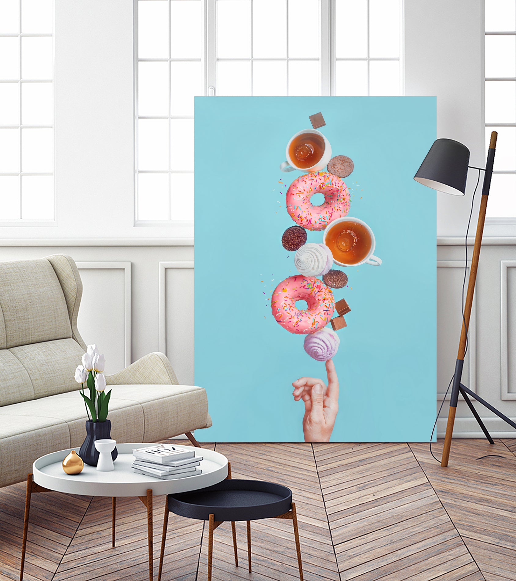 Weekend donuts by Dina on GIANT ART - still life still life