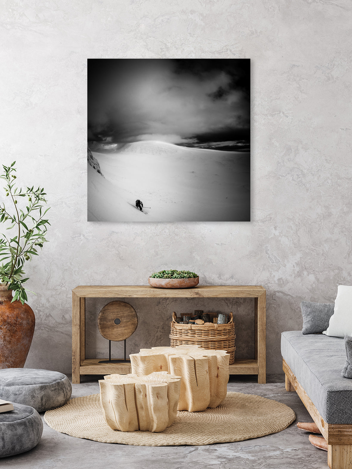 Happiness is first tracks in fresh snow by Eric on GIANT ART - photography ski