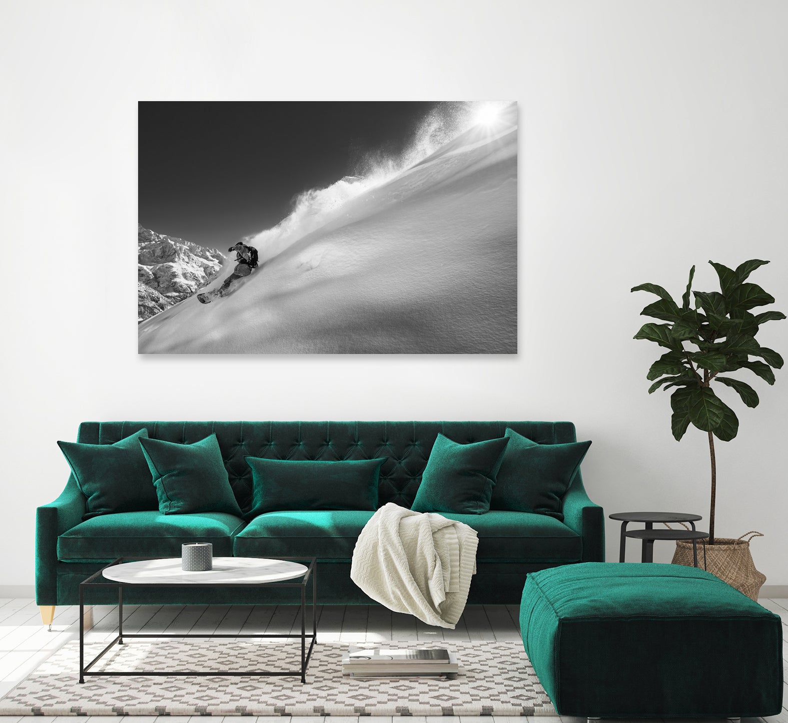 Ridge by Jakob on GIANT ART - photography snowboard