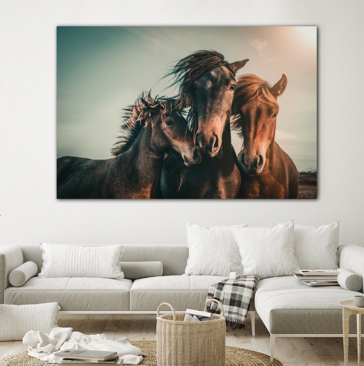 Family portrait by Marcus Hennen on GIANT ART - friendship animal friendship