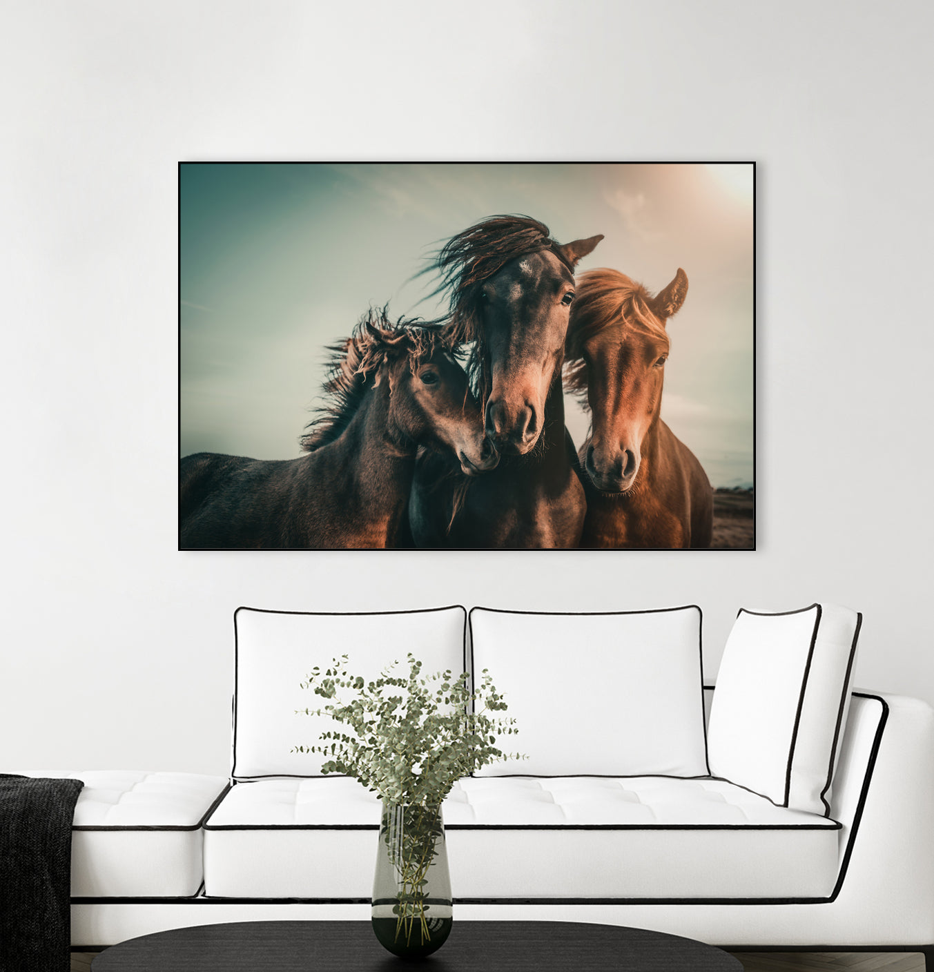 Family portrait by Marcus Hennen on GIANT ART - friendship animal friendship