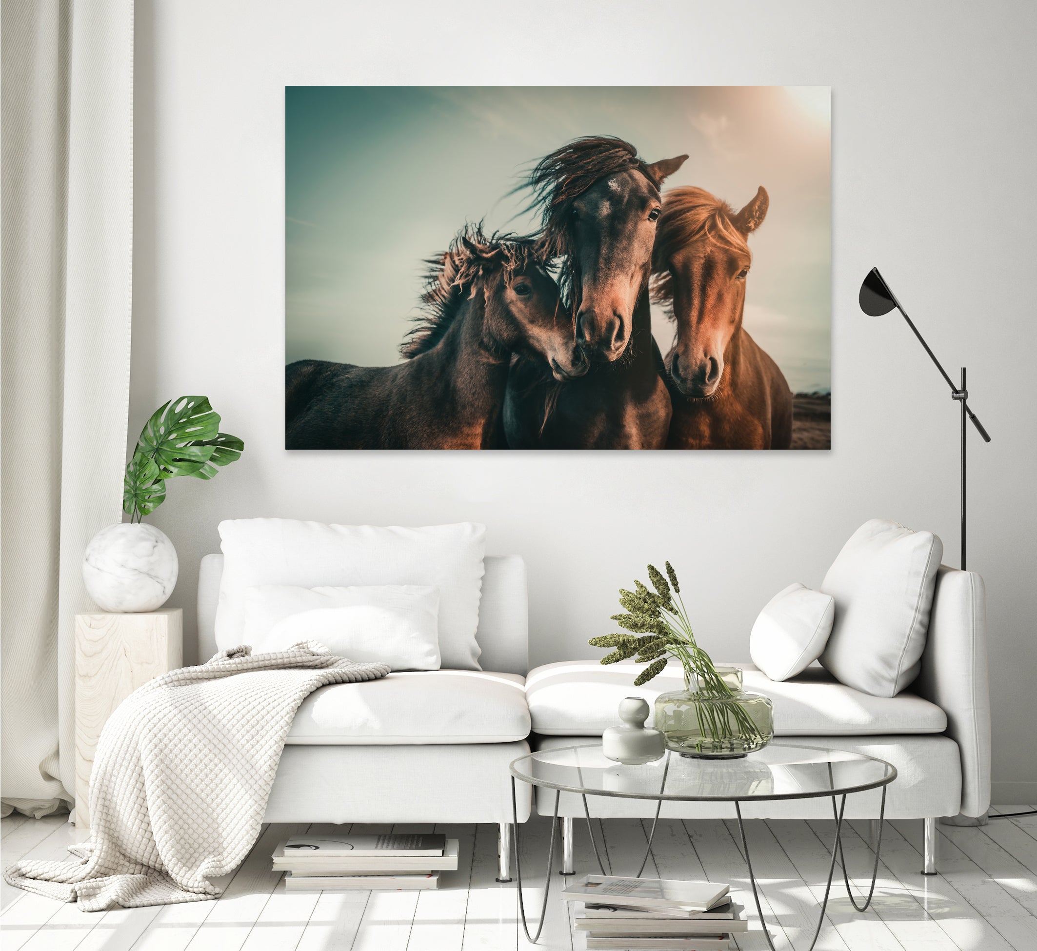 Family portrait by Marcus Hennen on GIANT ART - friendship animal friendship