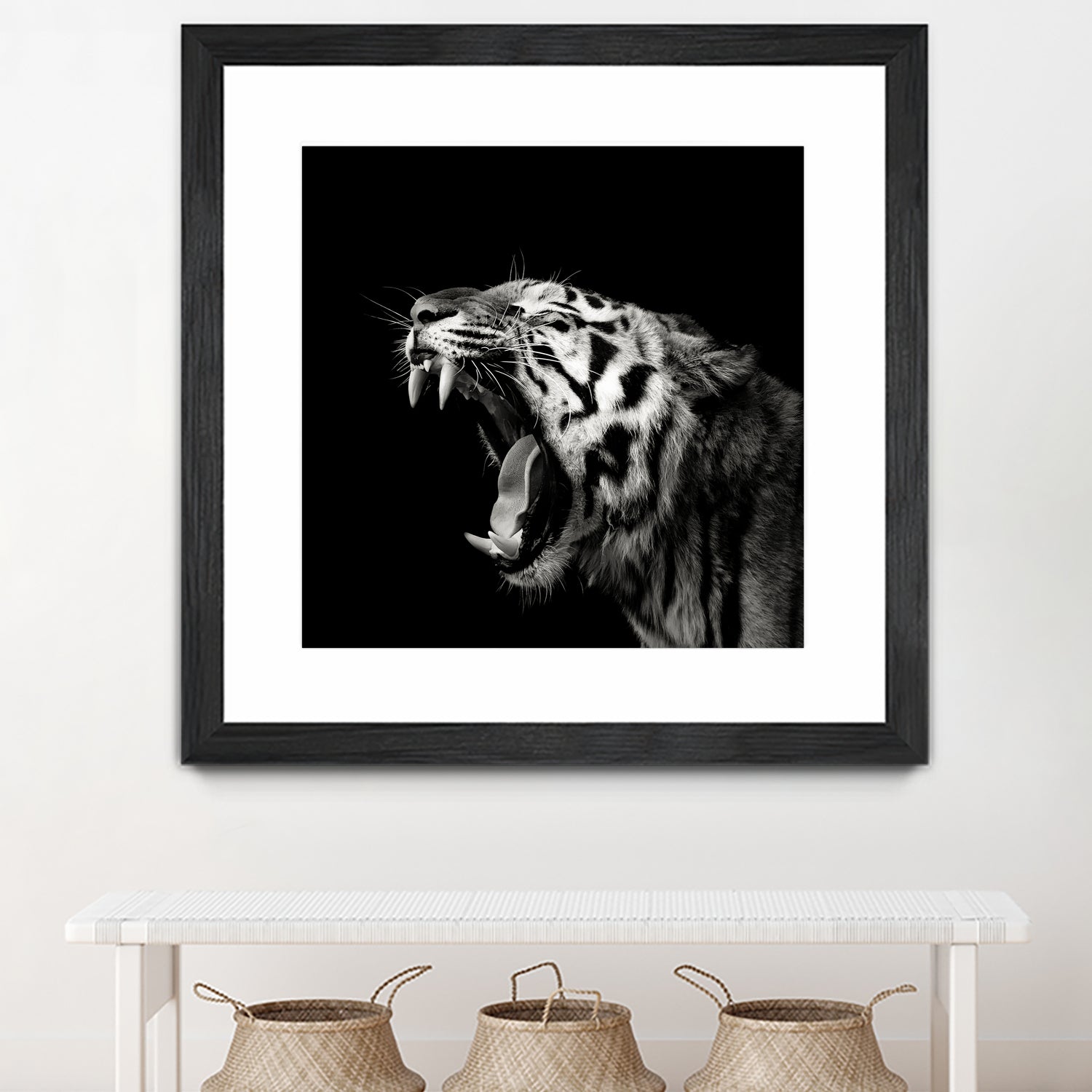 Primal Yawn #4 by Christian Meermann on GIANT ART - feline animal feline