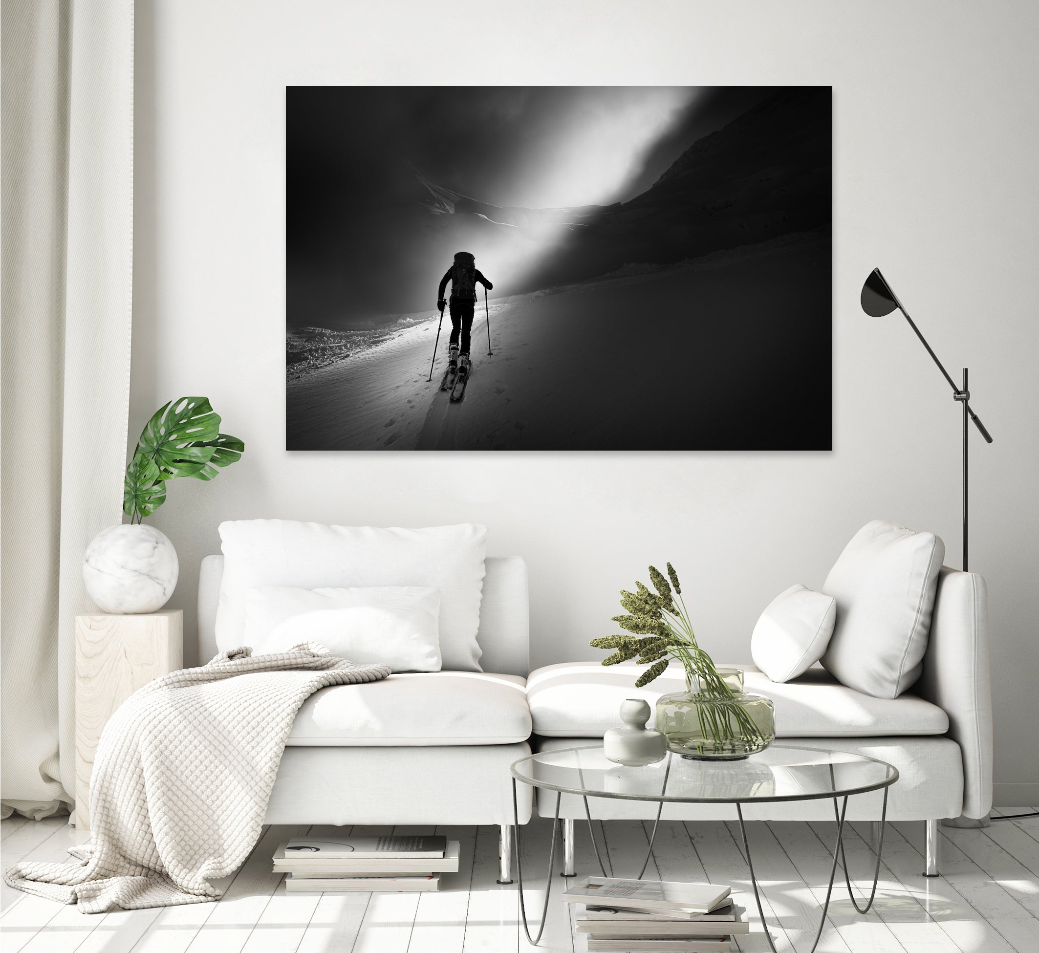 Majestic lightshow by Sandi on GIANT ART - photography mountains