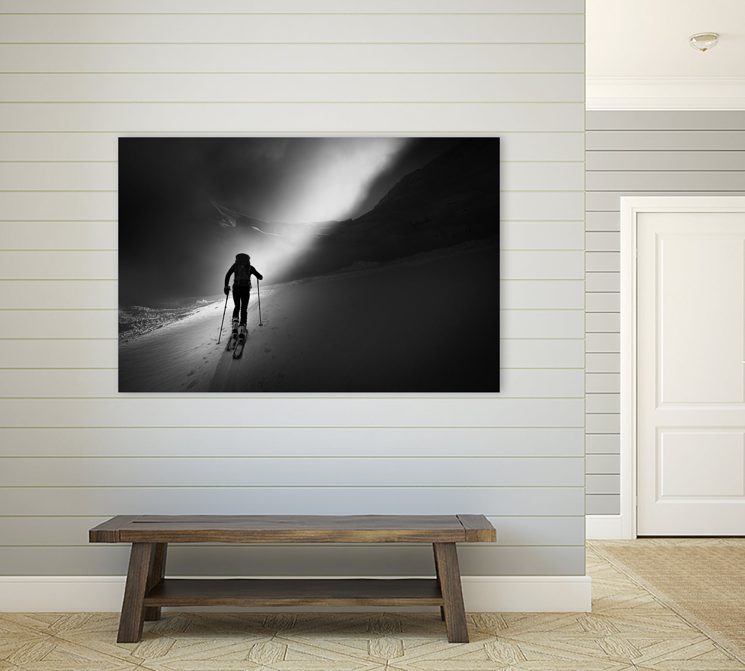 Majestic lightshow by Sandi on GIANT ART - photography mountains