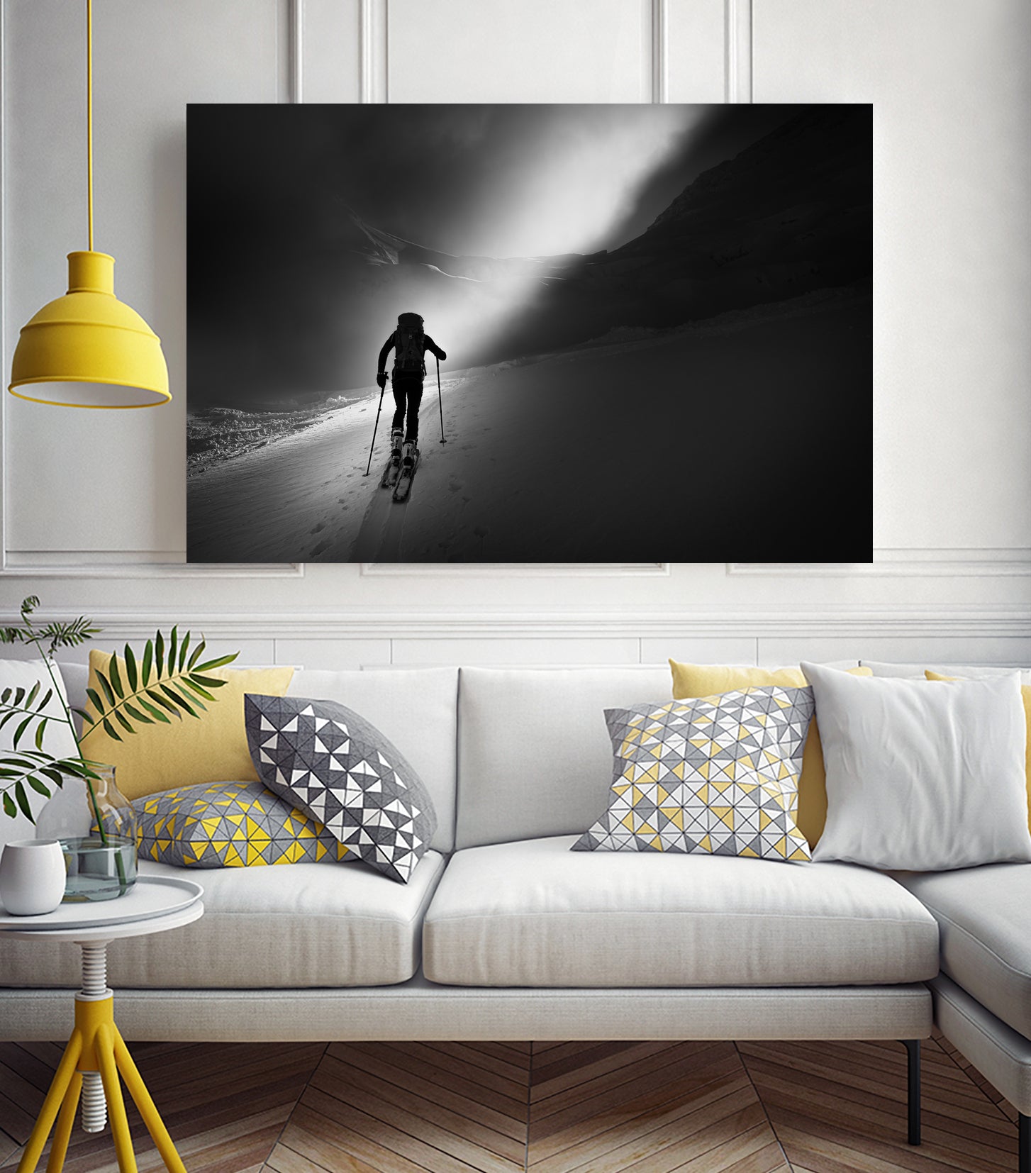 Majestic lightshow by Sandi on GIANT ART - photography mountains