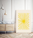 The Sun by Pictufy on GIANT ART - geometric sun