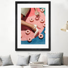 Pink Picnic #02 by Pictufy on GIANT ART - portrait doughnut