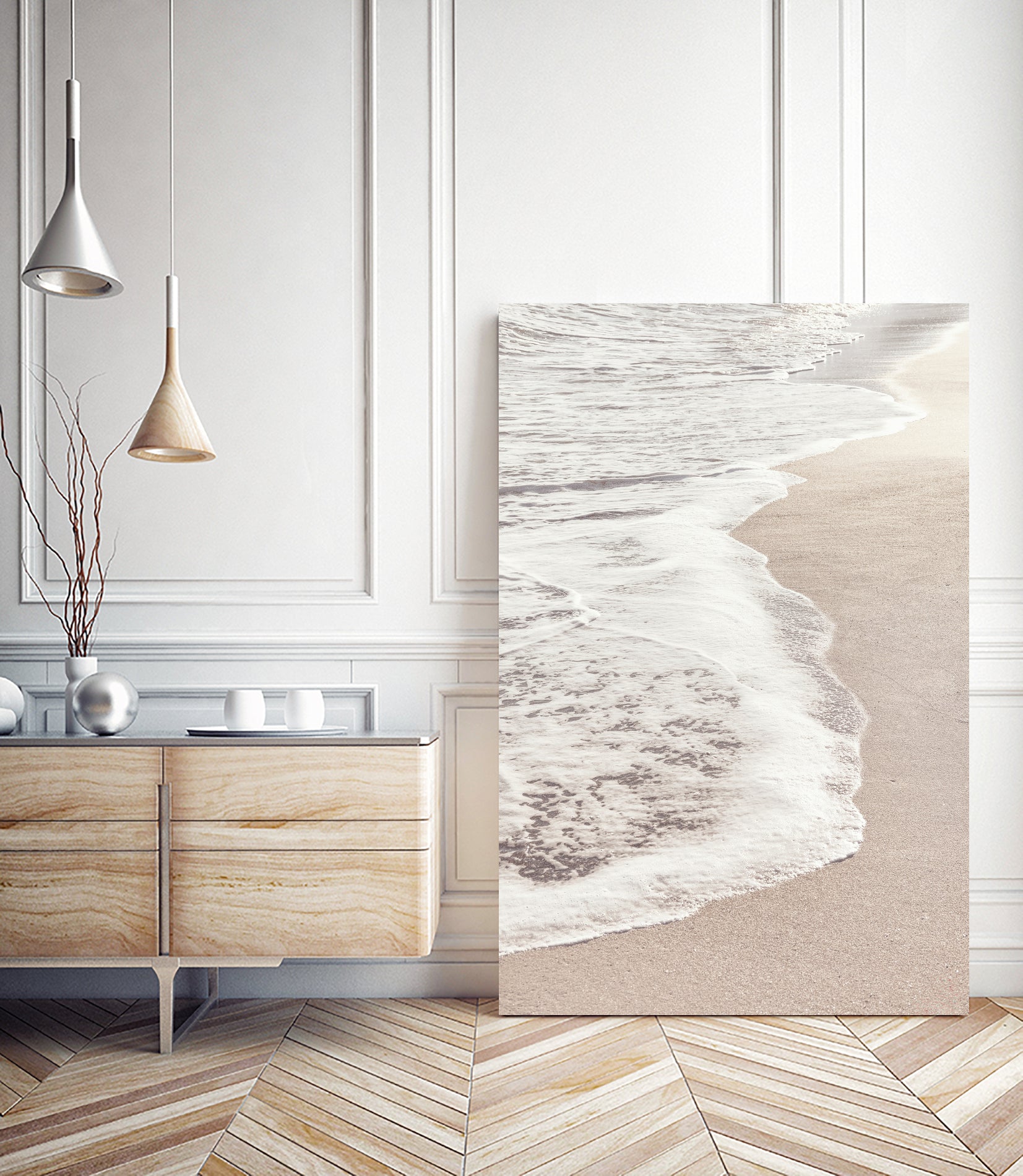 Beach_006 by Pictufy on GIANT ART - landscape beige