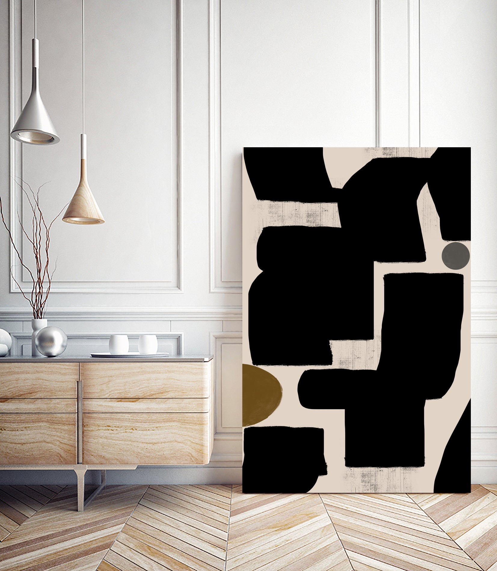 Abstract Art No1. by THE on GIANT ART - miuus studio