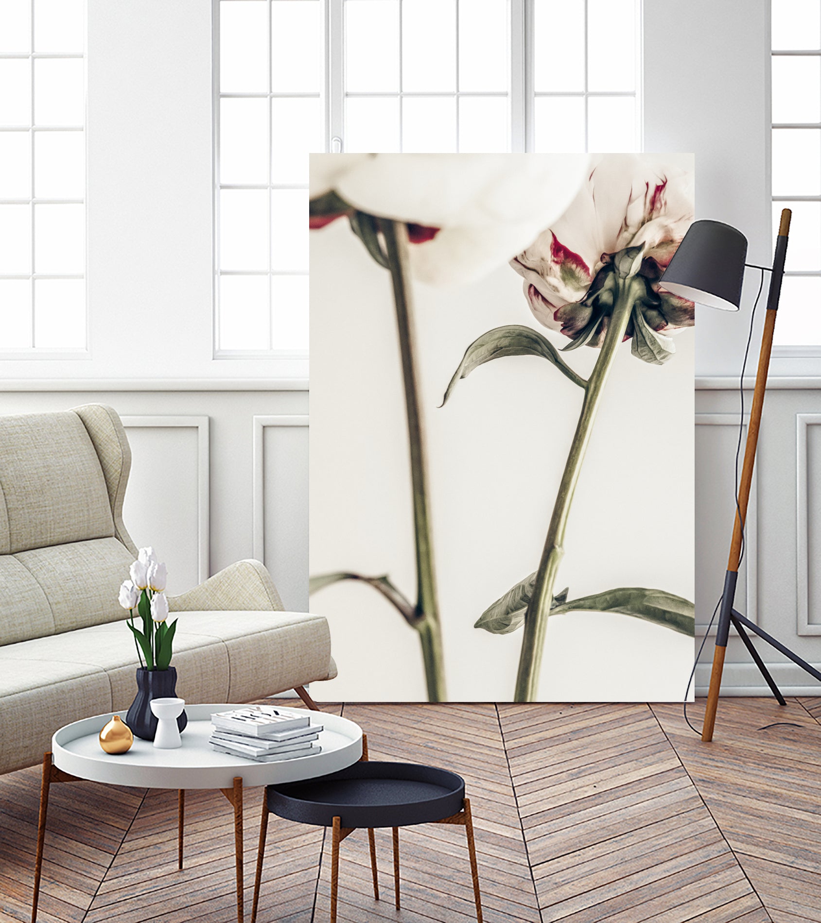 Peony 01 by Pictufy on GIANT ART - still life flower