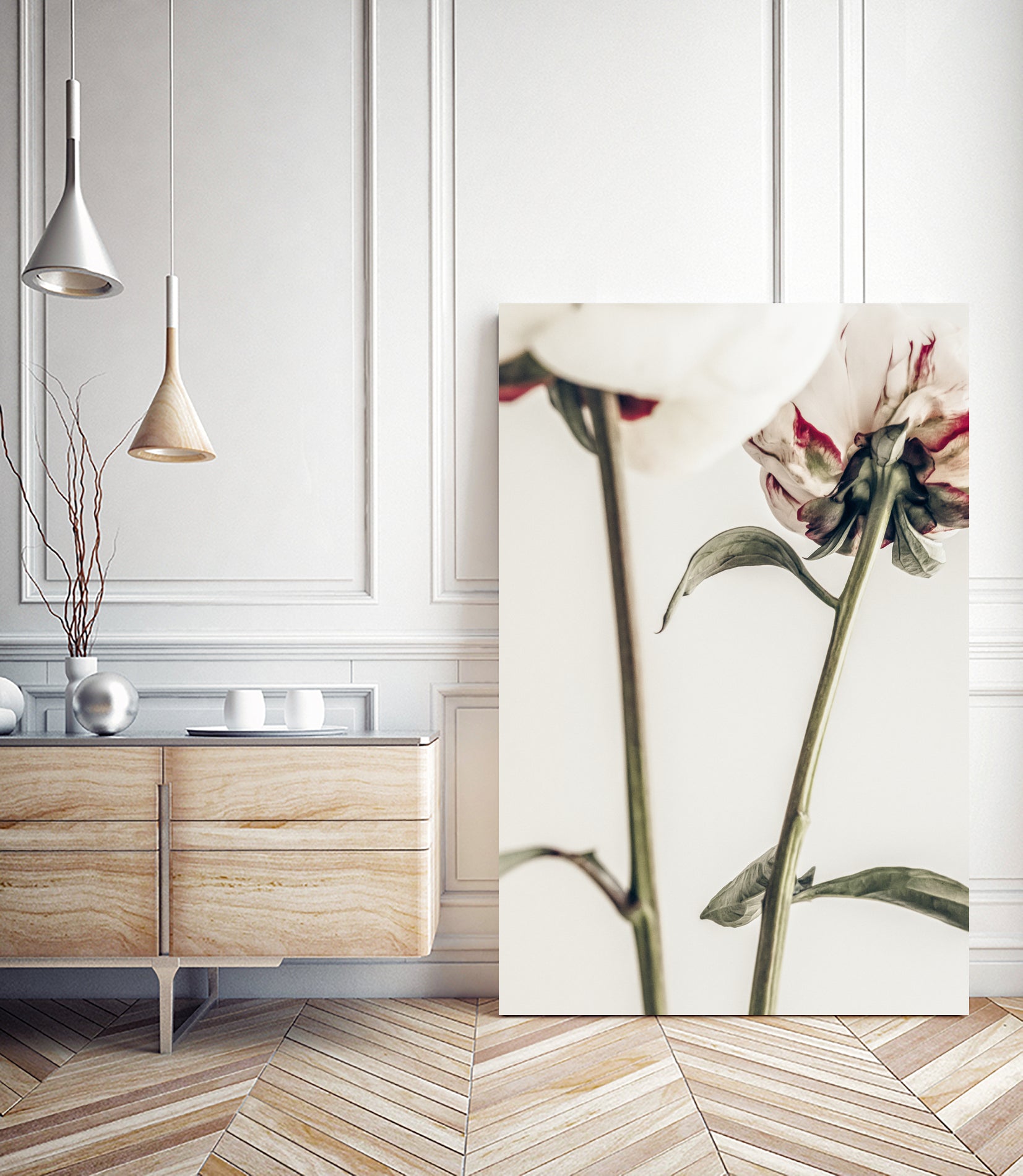 Peony 01 by Pictufy on GIANT ART - still life flower