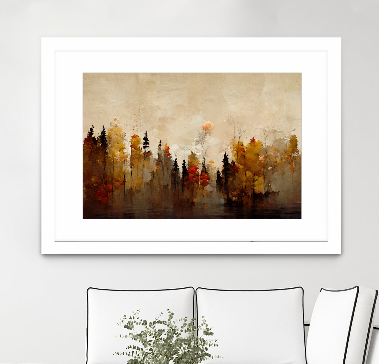 A Forest In Autumn by Treechild on GIANT ART - illustration landscape