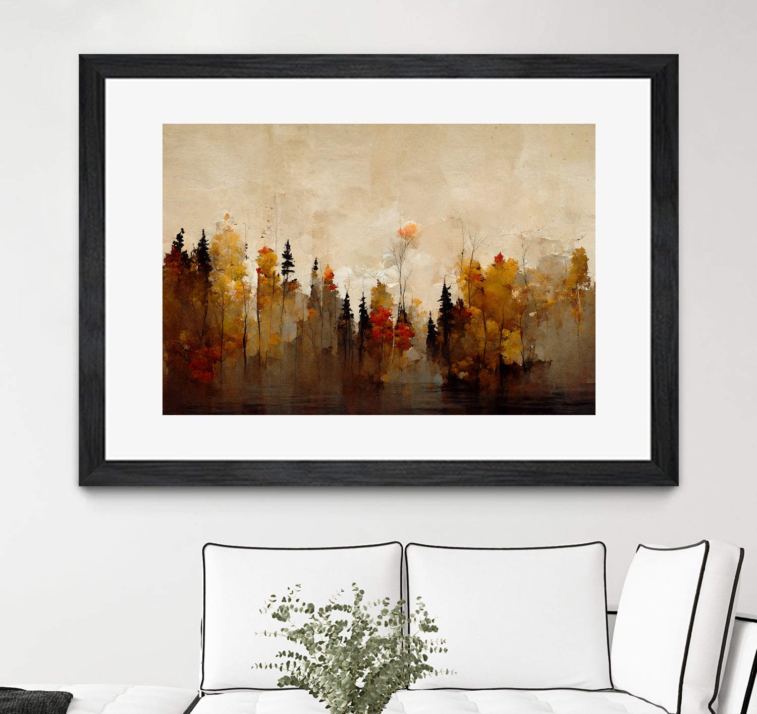 A Forest In Autumn by Treechild on GIANT ART - illustration landscape