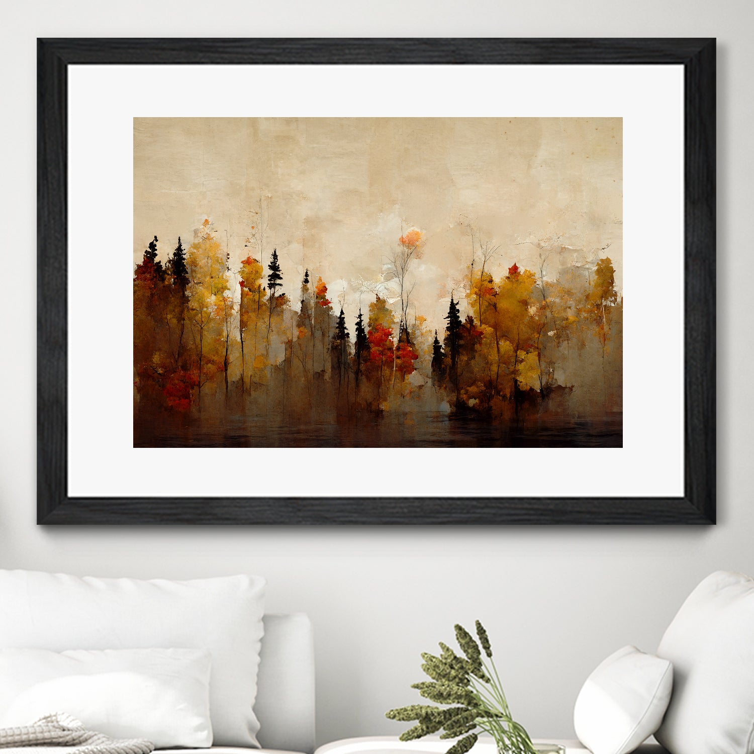 A Forest In Autumn by Treechild on GIANT ART - illustration landscape