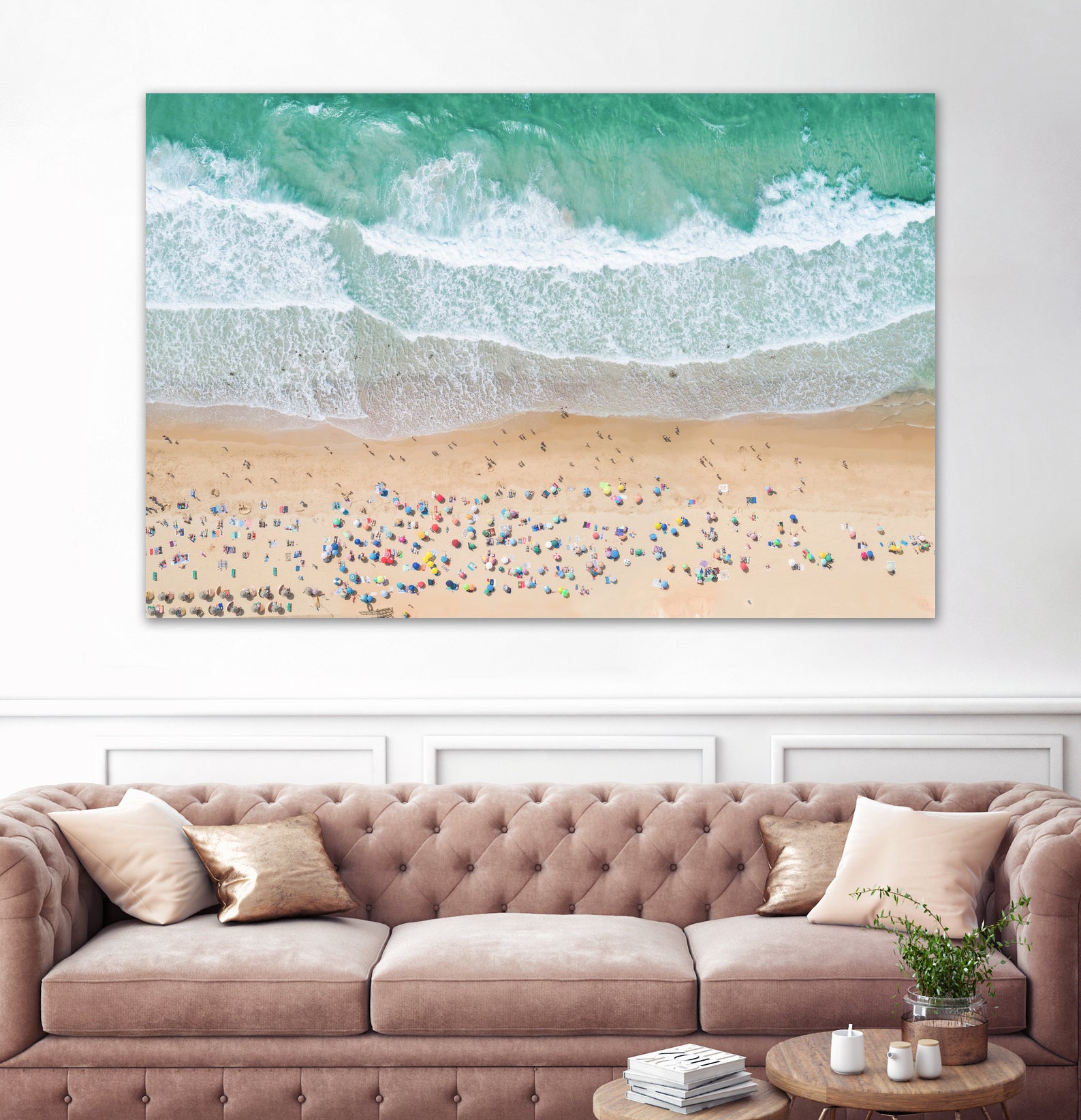 Summer Beach by Kathrin Pienaar on GIANT ART - landscape beach
