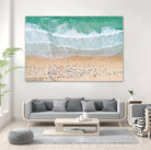 Summer Beach by Kathrin Pienaar on GIANT ART - landscape beach