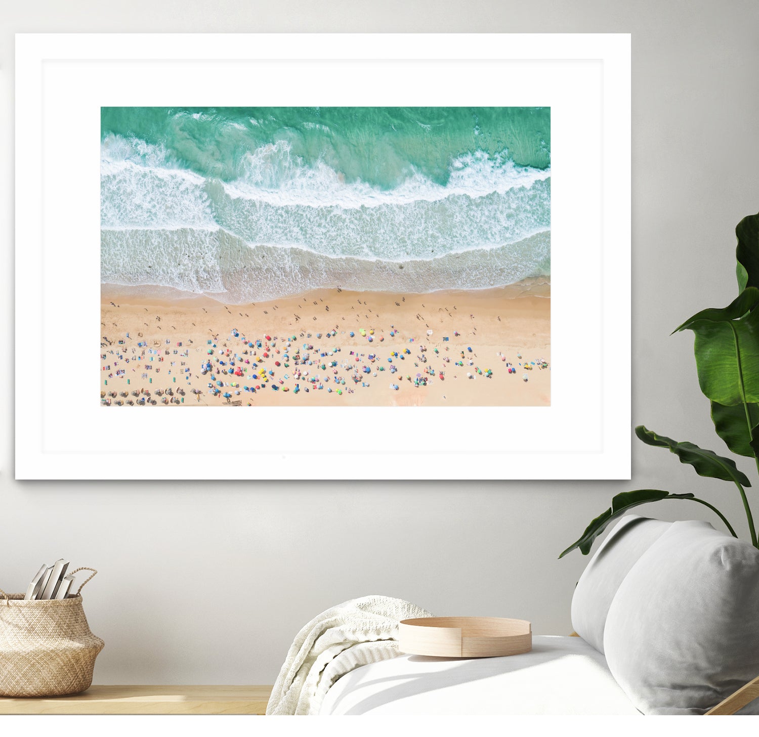 Summer Beach by Kathrin Pienaar on GIANT ART - landscape beach