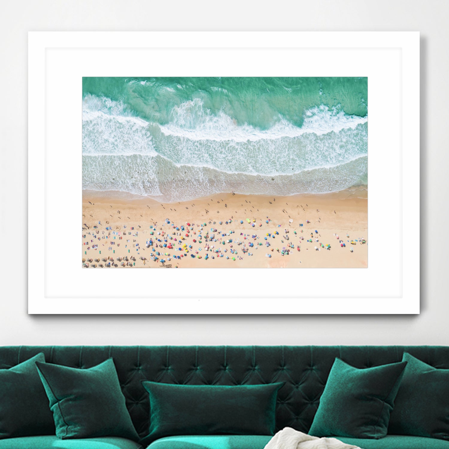 Summer Beach by Kathrin Pienaar on GIANT ART - landscape beach