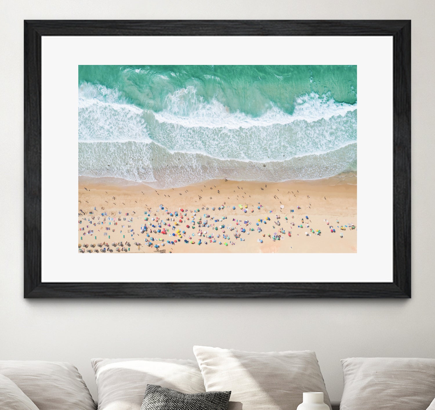 Summer Beach by Kathrin Pienaar on GIANT ART - landscape beach