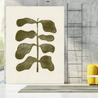 Linocut Plant by Alisa Galitsyna on GIANT ART - 7143 illustration