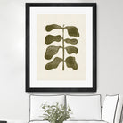 Linocut Plant by Alisa Galitsyna on GIANT ART - 7143 illustration
