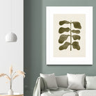 Linocut Plant by Alisa Galitsyna on GIANT ART - 7143 illustration