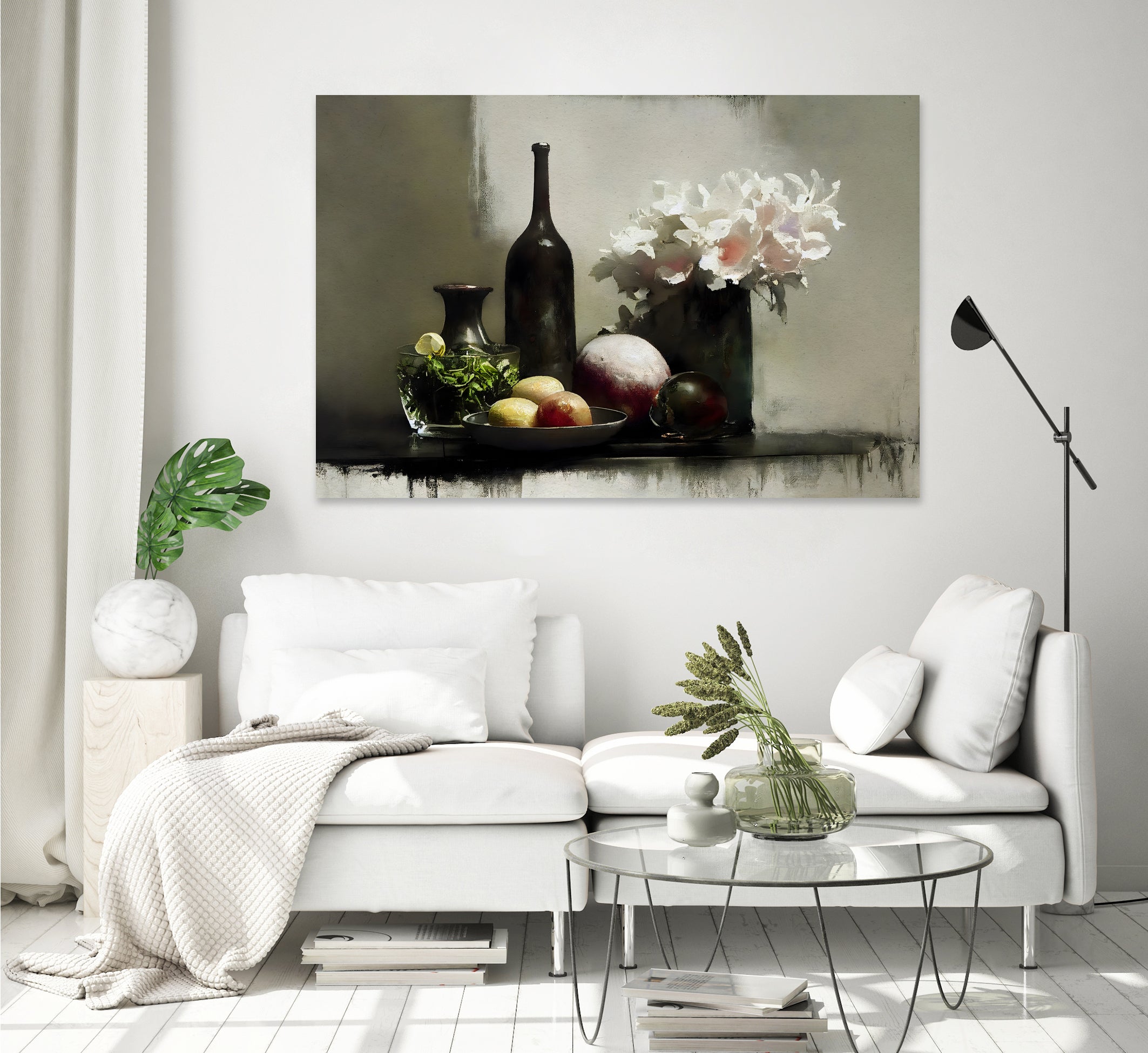 Stilllife With Black Bottle by Treechild on GIANT ART - still life stilllife