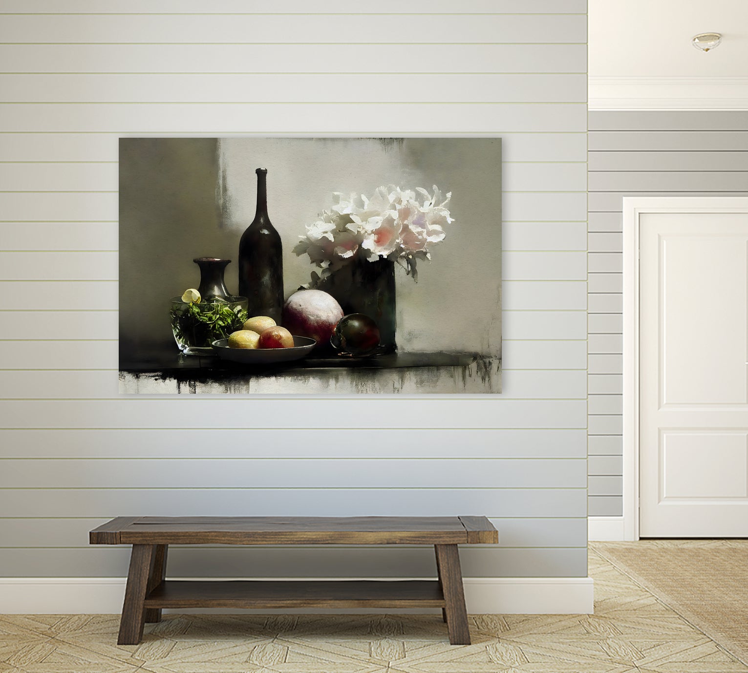 Stilllife With Black Bottle by Treechild on GIANT ART - still life stilllife