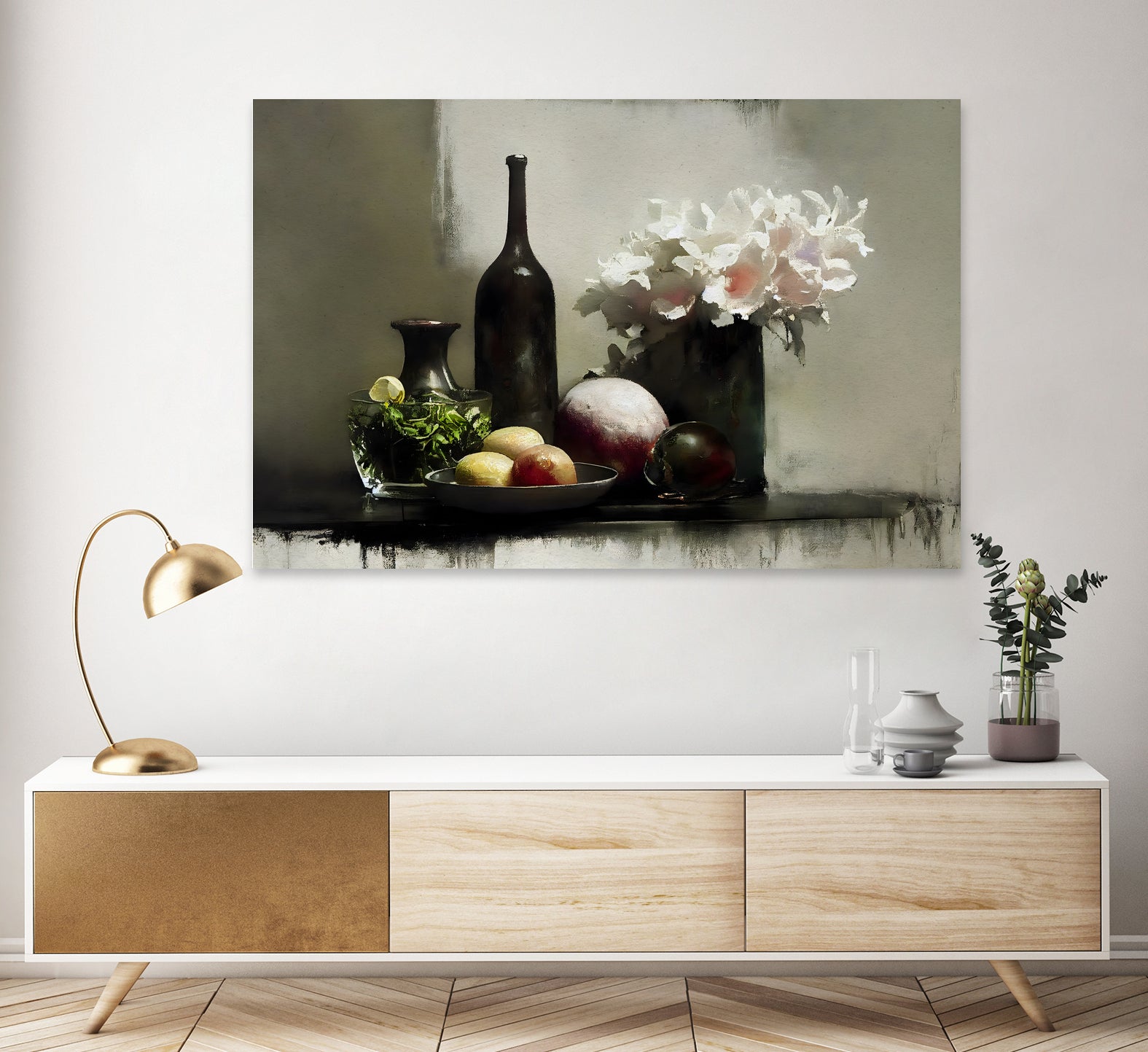 Stilllife With Black Bottle by Treechild on GIANT ART - still life stilllife