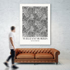 Marigold Monochrome by William Morris on GIANT ART - william morris flowers and plants william morris