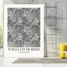 Marigold Monochrome by William Morris on GIANT ART - william morris flowers and plants william morris