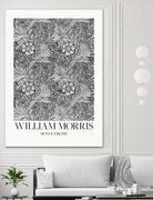 Marigold Monochrome by William Morris on GIANT ART - william morris flowers and plants william morris