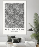 Marigold Monochrome by William Morris on GIANT ART - william morris flowers and plants william morris