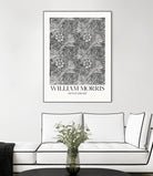 Marigold Monochrome by William Morris on GIANT ART - william morris flowers and plants william morris