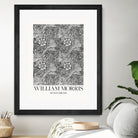 Marigold Monochrome by William Morris on GIANT ART - william morris flowers and plants william morris