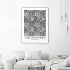 Marigold Monochrome by William Morris on GIANT ART - william morris flowers and plants william morris