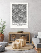 Marigold Monochrome by William Morris on GIANT ART - william morris flowers and plants william morris