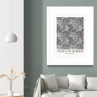 Marigold Monochrome by William Morris on GIANT ART - william morris flowers and plants william morris