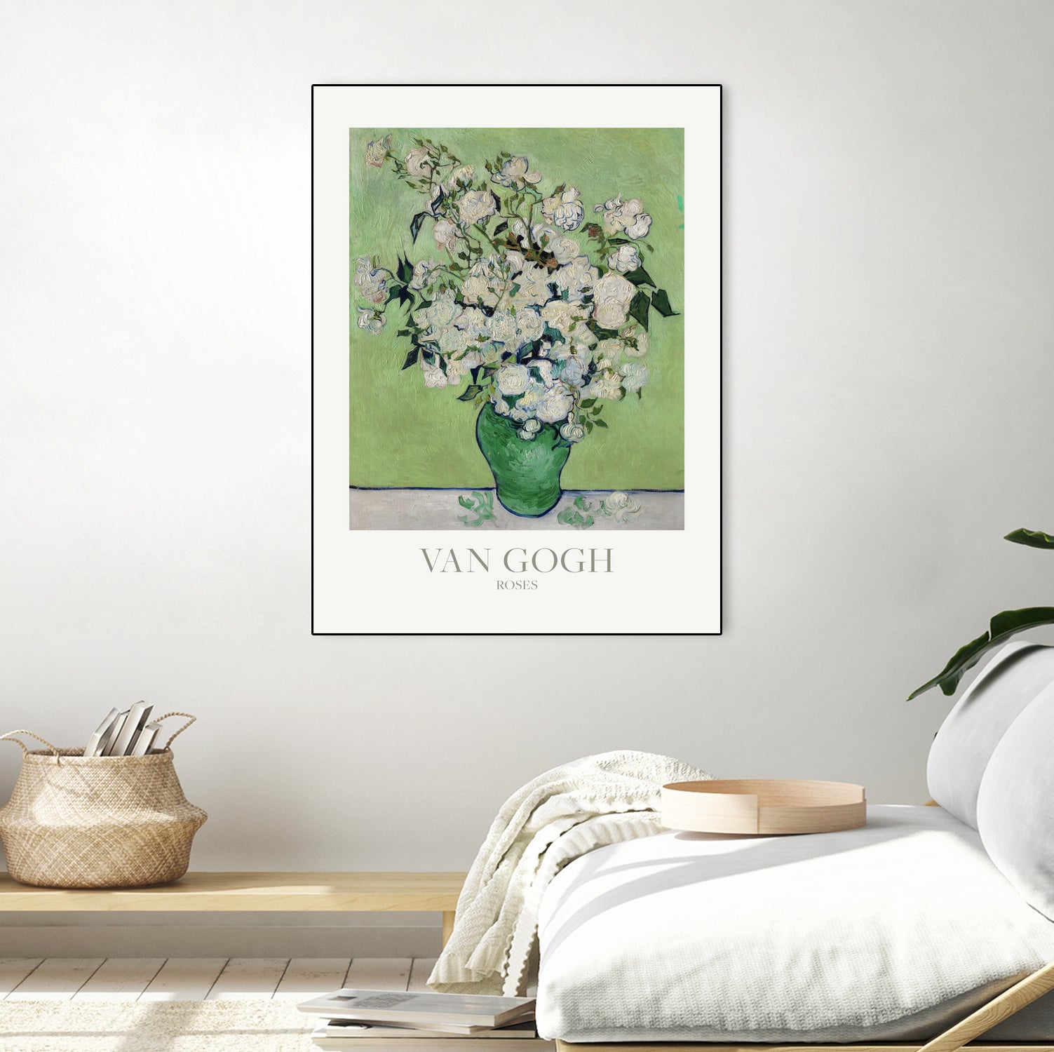 Roses by Vincent Van Gogh on GIANT ART - van gogh paintings van gogh