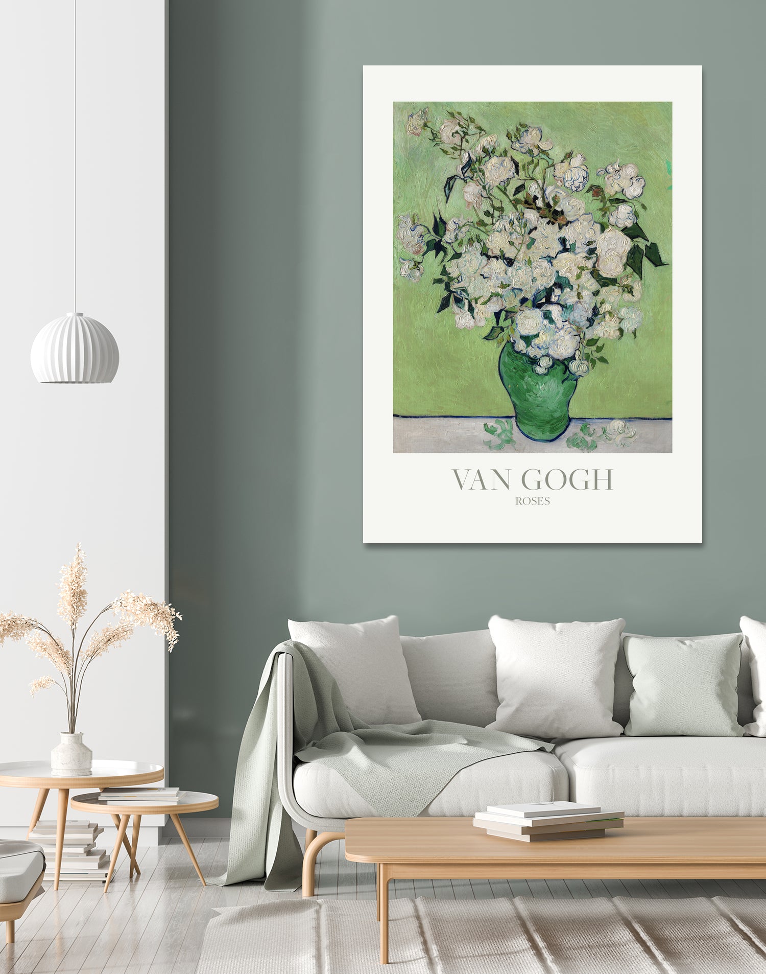 Roses by Vincent Van Gogh on GIANT ART - van gogh paintings van gogh