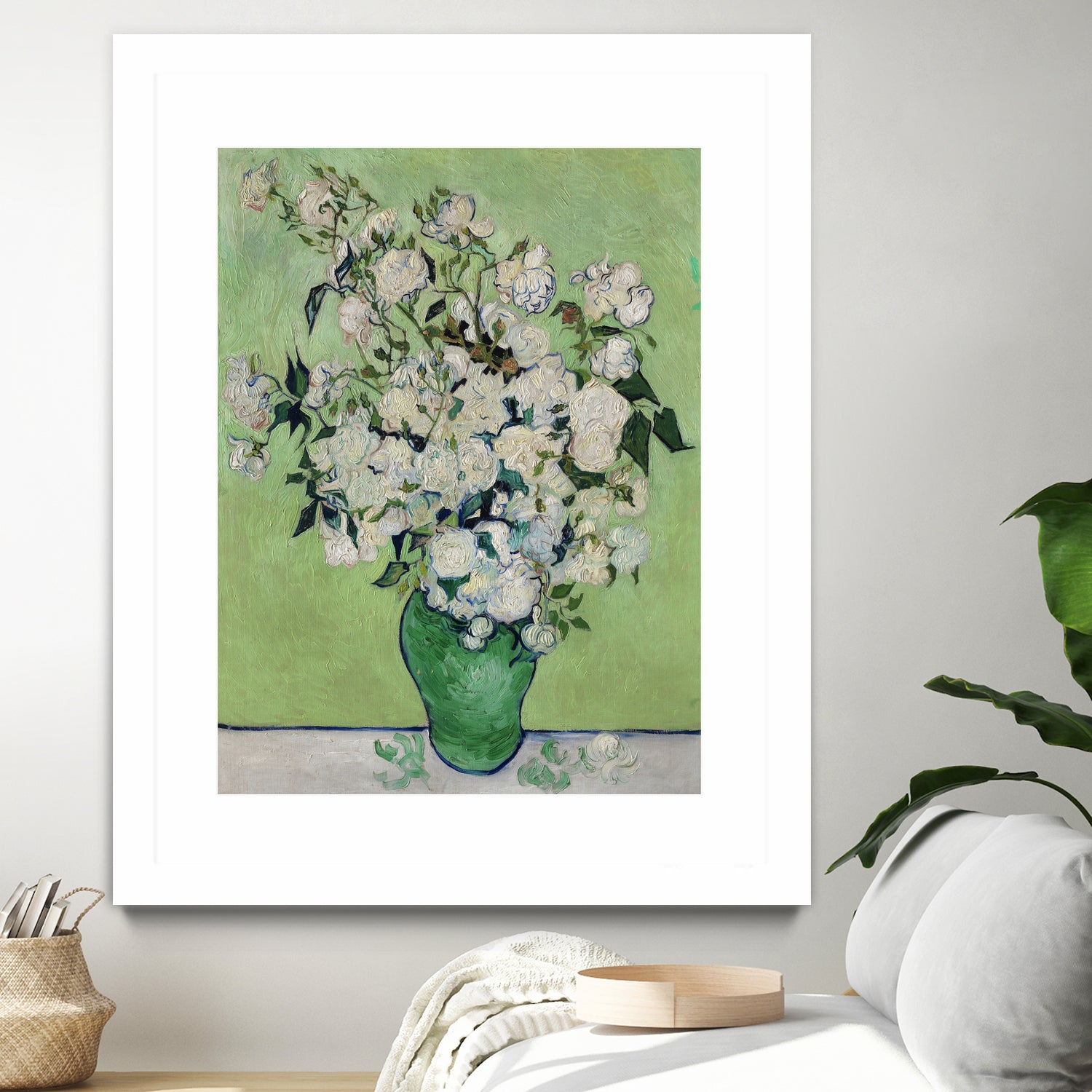 Roses by Vincent Van Gogh on GIANT ART - vincent van gogh paintings vincent van gogh