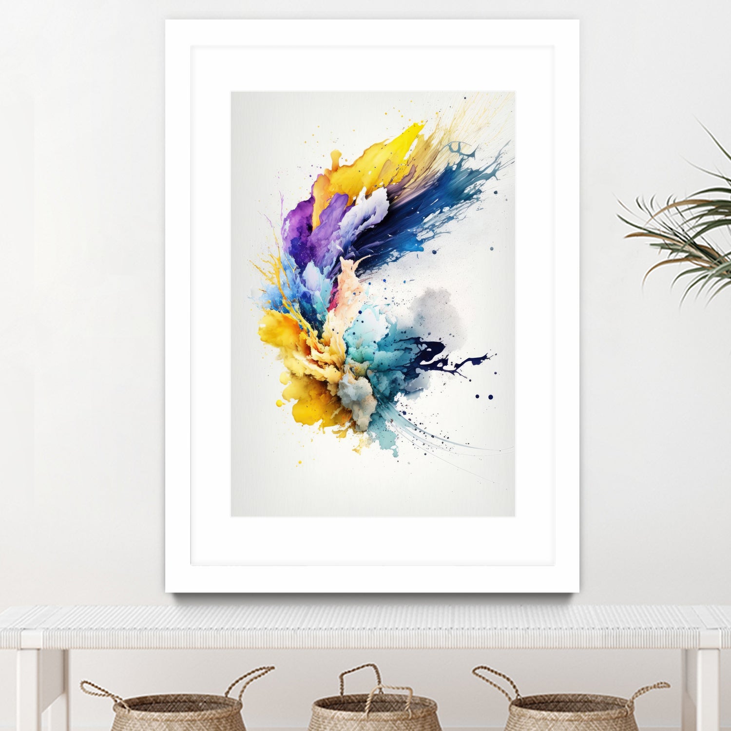 Mystic Fluidity by Mauro on GIANT ART - watercolors illustration watercolors