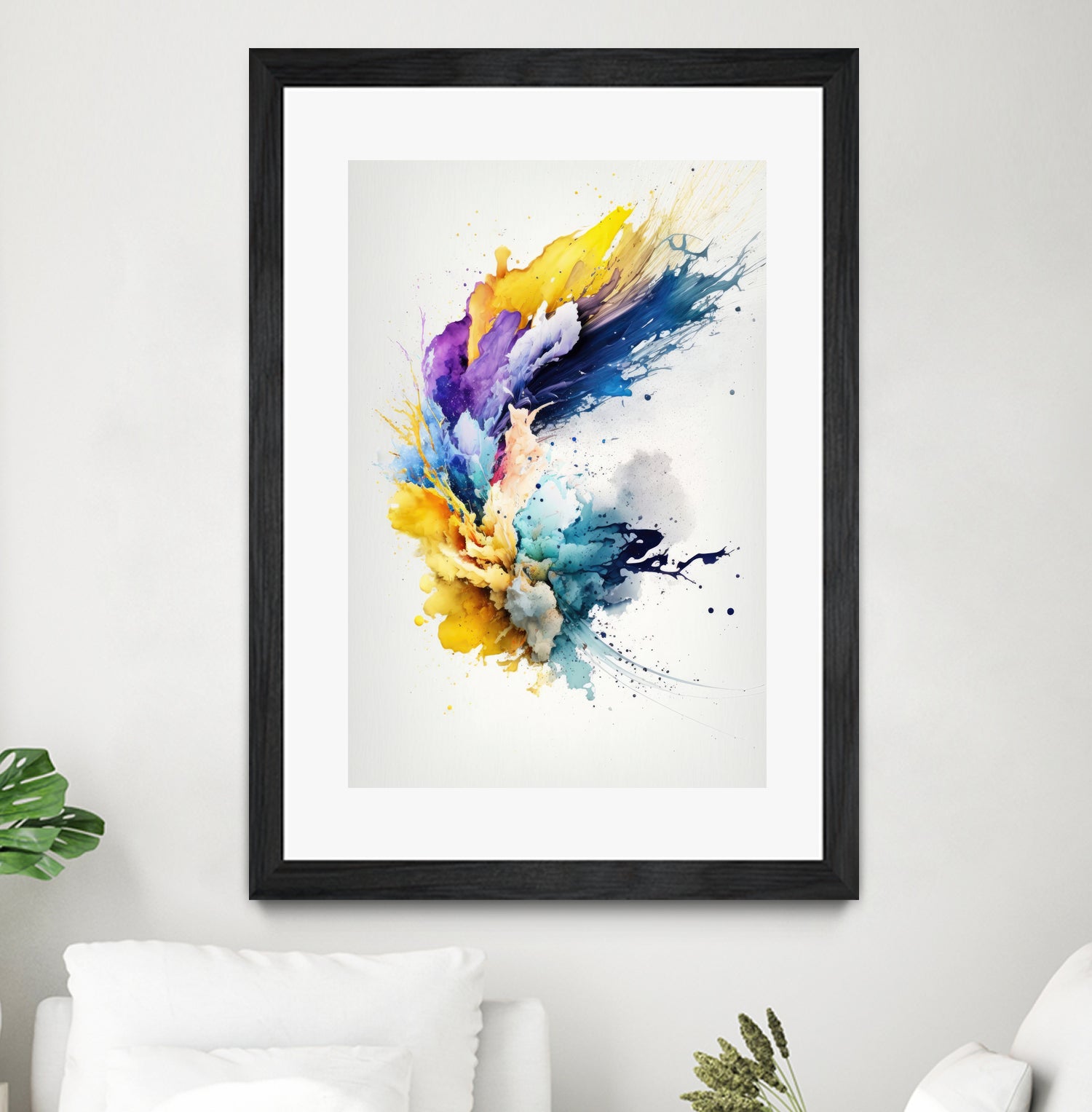 Mystic Fluidity by Mauro on GIANT ART - watercolors illustration watercolors