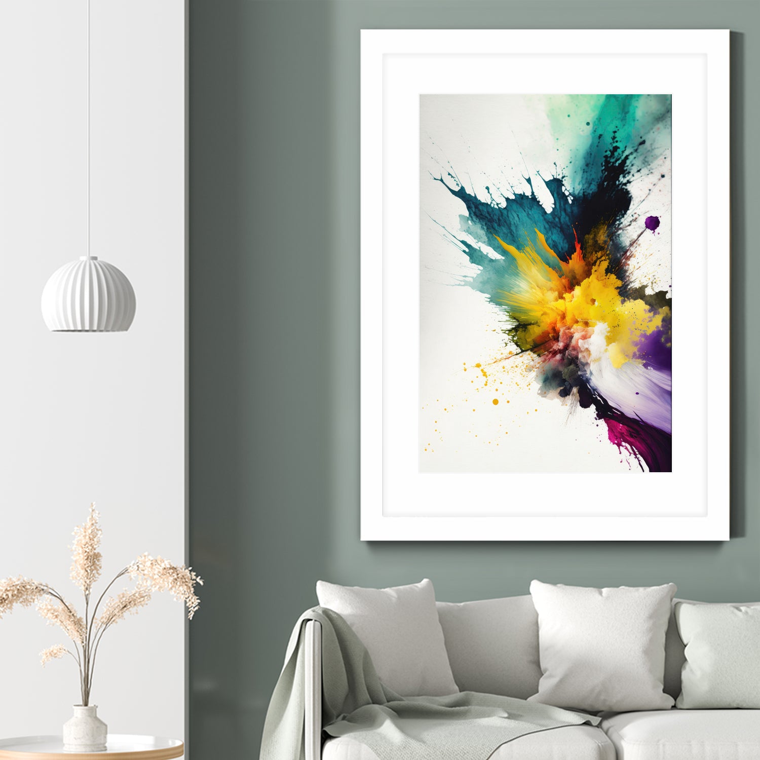 Chromatic Chaos by Mauro on GIANT ART - vibrant artwork illustration vibrant artwork