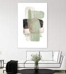 Simple Green-1 by Sally Ann Moss on GIANT ART - abstract geometric abstract