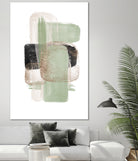 Simple Green-1 by Sally Ann Moss on GIANT ART - abstract geometric abstract