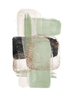 Simple Green-1 by Sally Ann Moss on GIANT ART - abstract geometric abstract